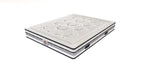 Chambourcy - Mattress + Box Spring Set - White/Black
