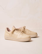 Maxence H Low Sneakers - Cream Leather