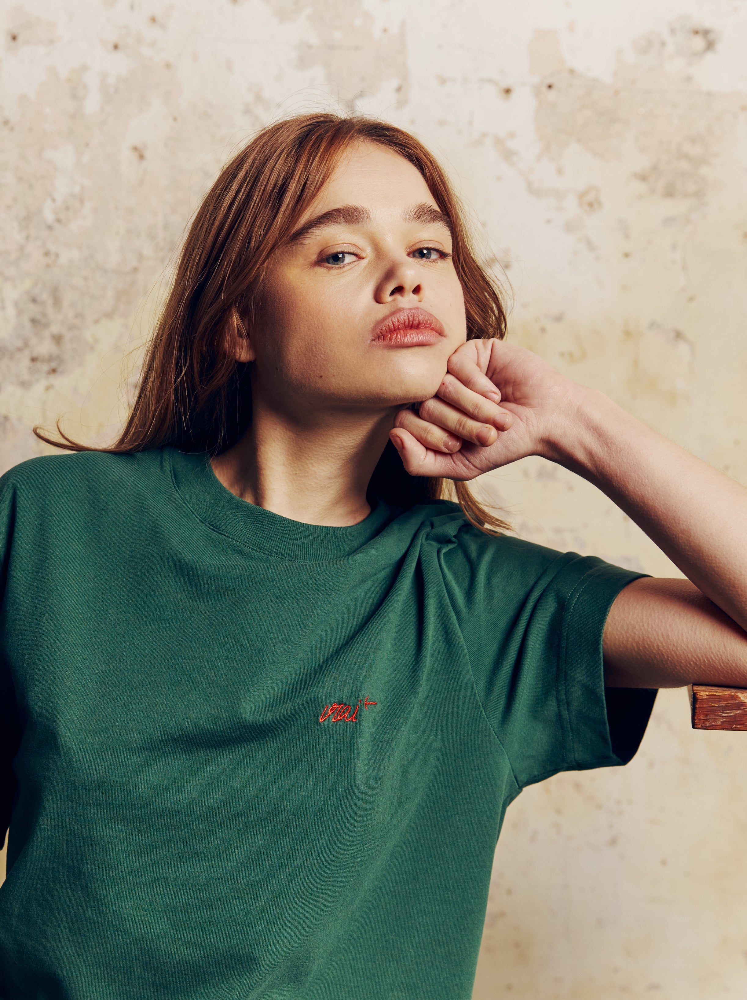 TRUE VIANNEY emerald t-shirt 