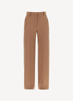 Stella Mc Cartney - Ready-To-W Trousers Wool Flannel - Light Camel - Women
