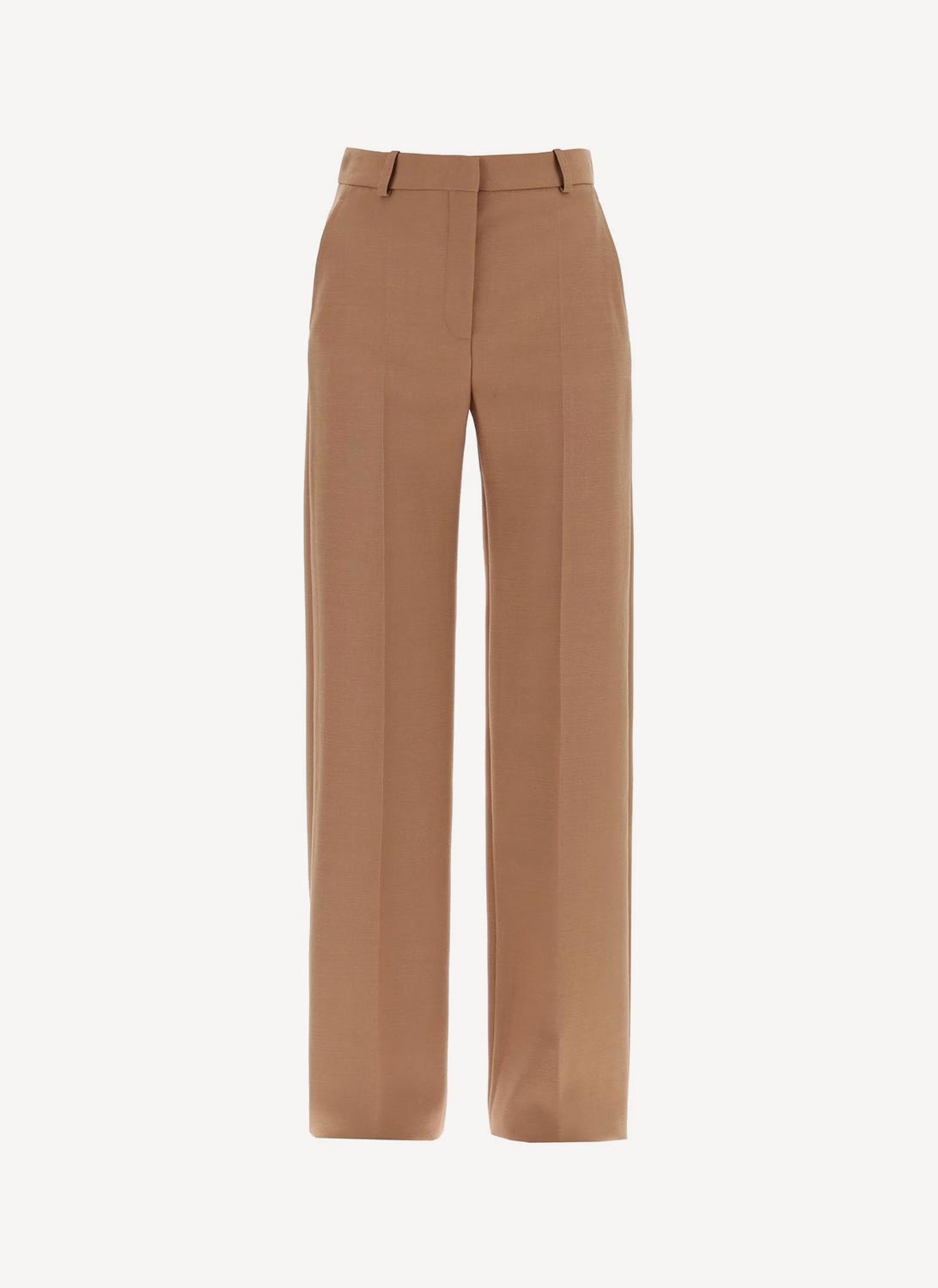 Stella Mc Cartney - Ready-To-W Trousers Wool Flannel - Light Camel - Women
