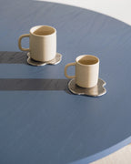 Mesa Meko - Pequeña - Frosty Blue Top/Piazza Beige Legs