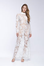 Robe Meli - White Laces