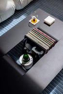 sofá-cama-de-metall-negro