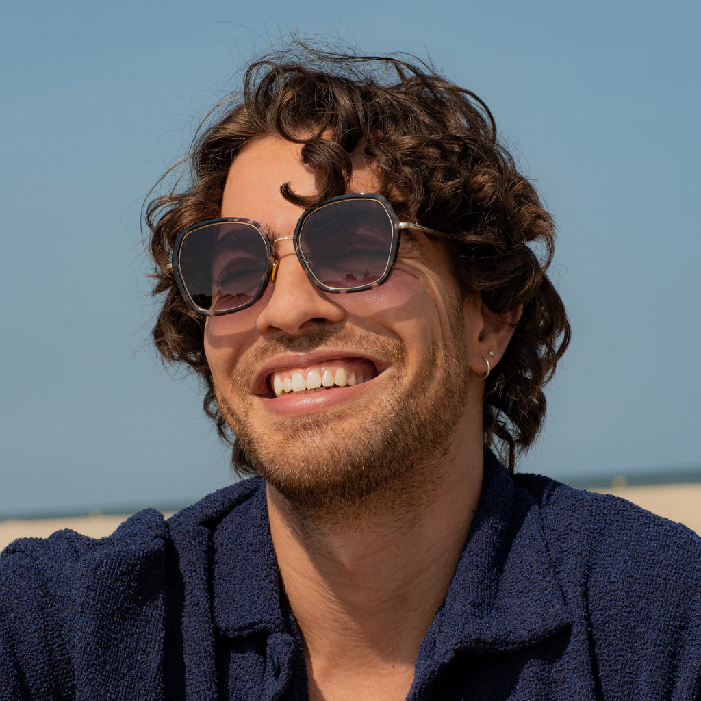 Gafas de sol Michaela.S - Carey negro - Unisex
