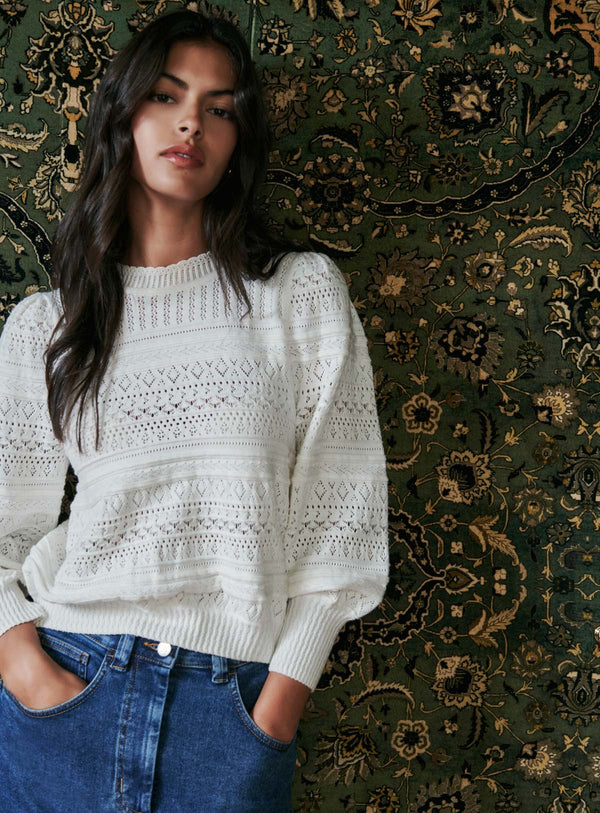 Milet Sweater - Ecru