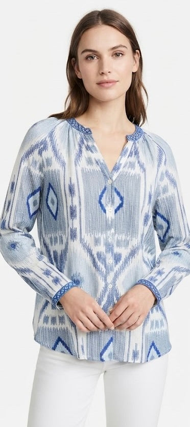 Blusa Milkshake - Estampado Ikat