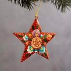 Trio kerststerren Roja
