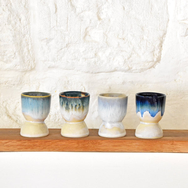 Set De 4 Coquetiers - Mix Azul