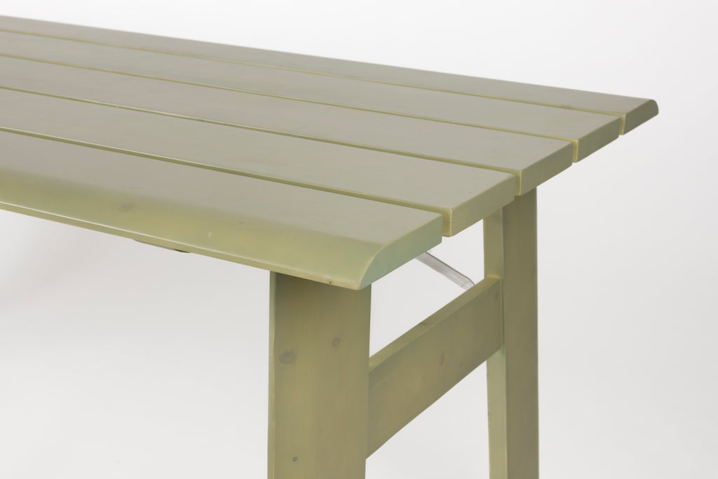 Avenue - Table D'Extérieur - Bois de pin - Vert Sauge/Vert