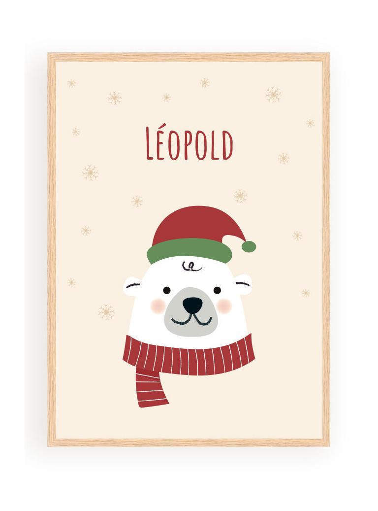Personalized Posters - Christmas Animals