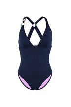 Bañador de 1 pieza Beleza Pura - Azul marino