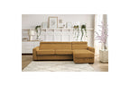 Canapé D'Angle Réversible Convertible Coffre - 140x190 - Monaco - Velours Côtelé