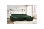 Canapé D'Angle Réversible Convertible Coffre - 140x190 - Monaco - Velours Côtelé