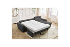 Canapé D'Angle Réversible Convertible Coffre - 140x190 - Monaco - Velours Côtelé