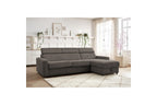 Canapé D'Angle Réversible Convertible Coffre - 140x190 - Monaco - Velours Côtelé