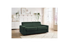 Monaco - Canapé Droit Convertible - 140X190 - Ouverture Express - Tissu Lisse