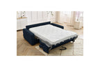 Monaco - Canapé Droit Convertible - 140X190 - Ouverture Express - Tissu Lisse