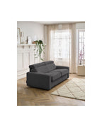 Monaco - Canapé Droit Convertible - 140X190 - Ouverture Express - Tissu Lisse