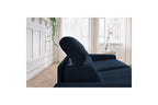 Monaco - Canapé Droit Convertible - 140X190 - Ouverture Express - Tissu Lisse