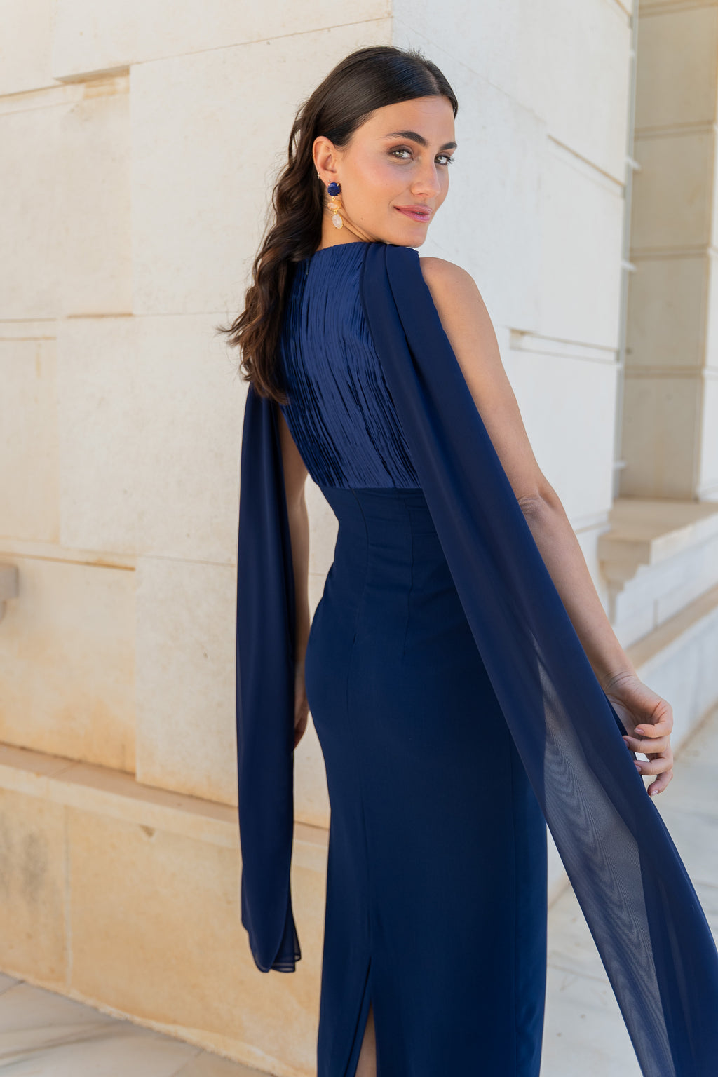 Robe Morgan - Bleu Marine