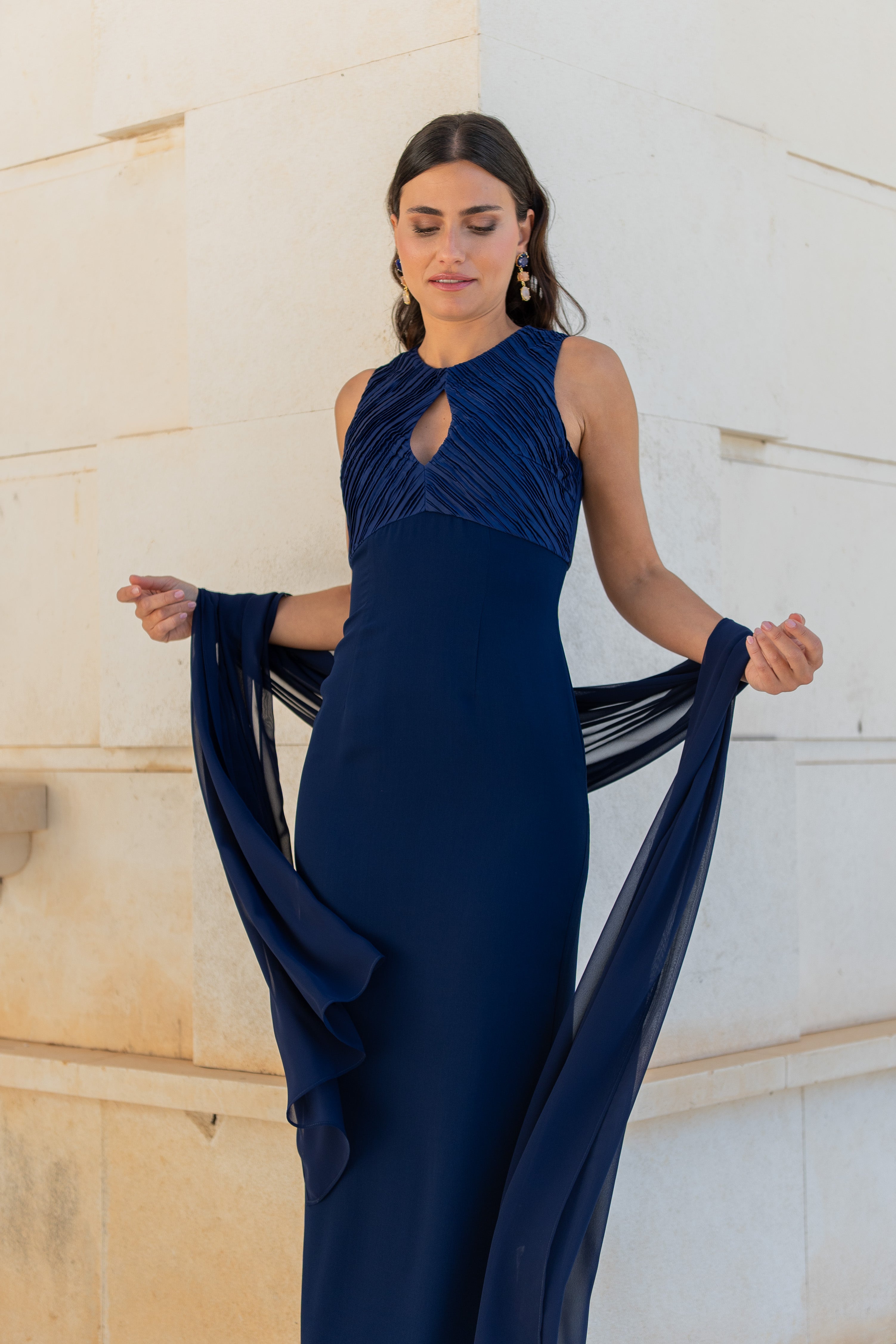 Robe Morgan - Bleu Marine