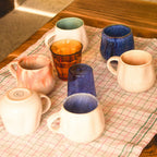 Large Mug Onda - Cobalt Écume