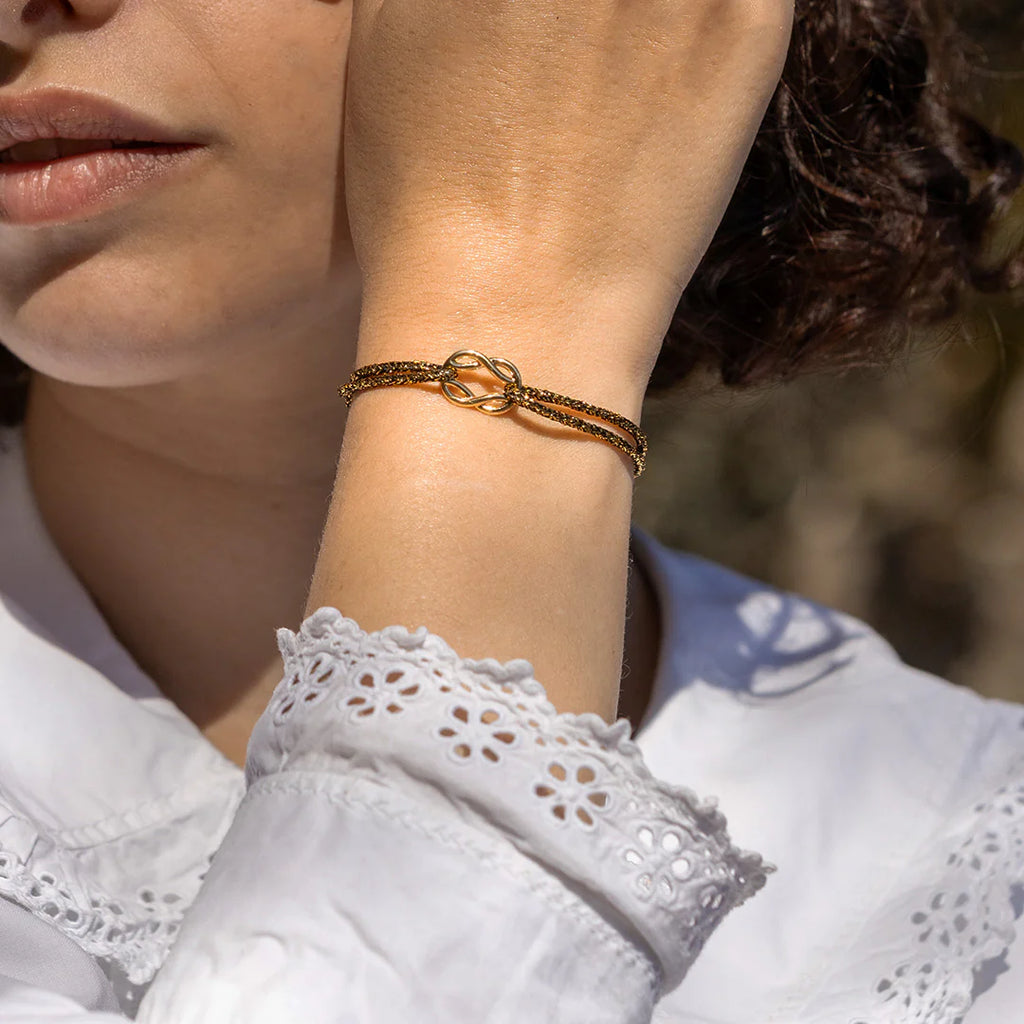 Bracelet Chaloupe - Or Noir