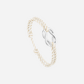 Bracelet Pataras - Beige & Blanc