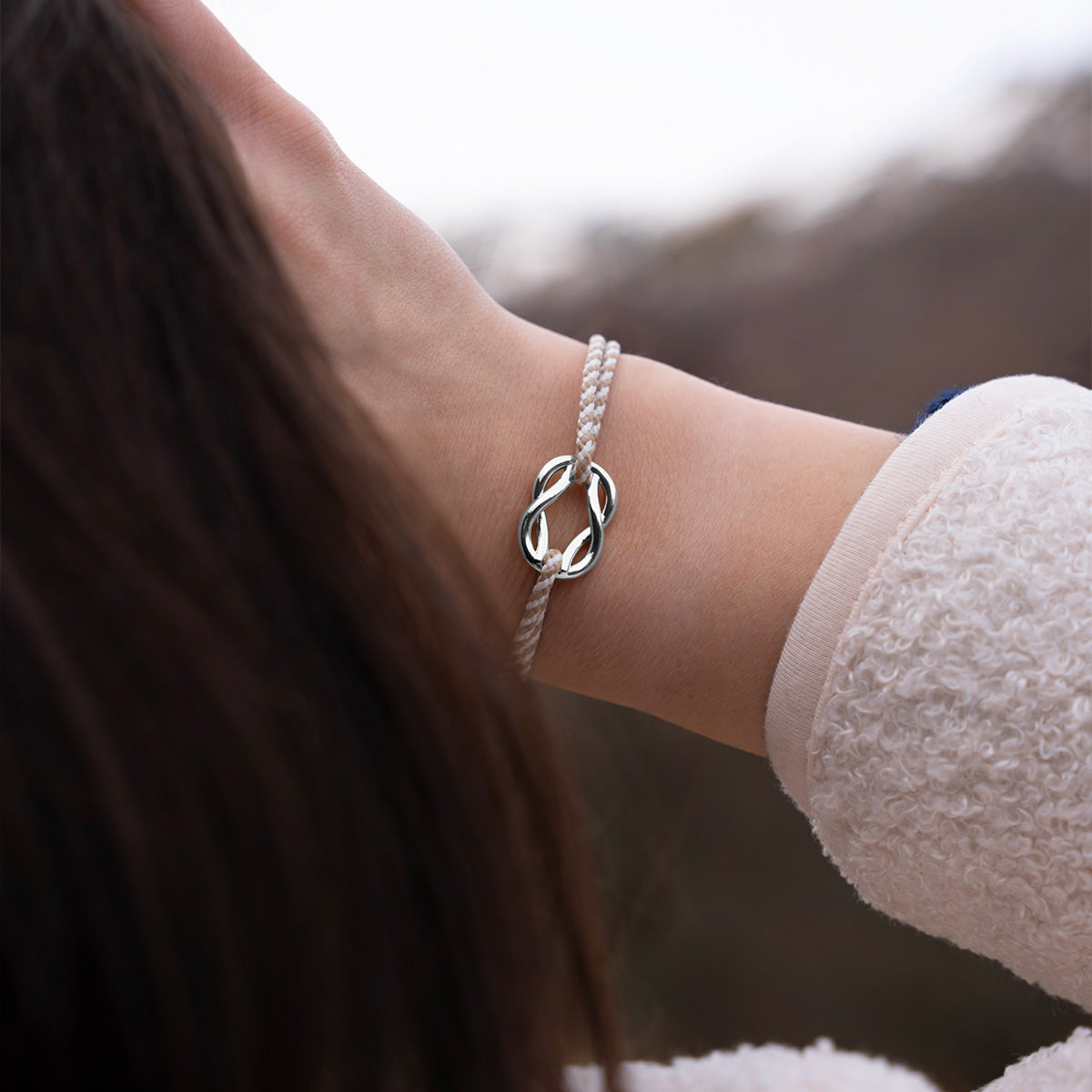 Bracelet Pataras - Beige & Blanc