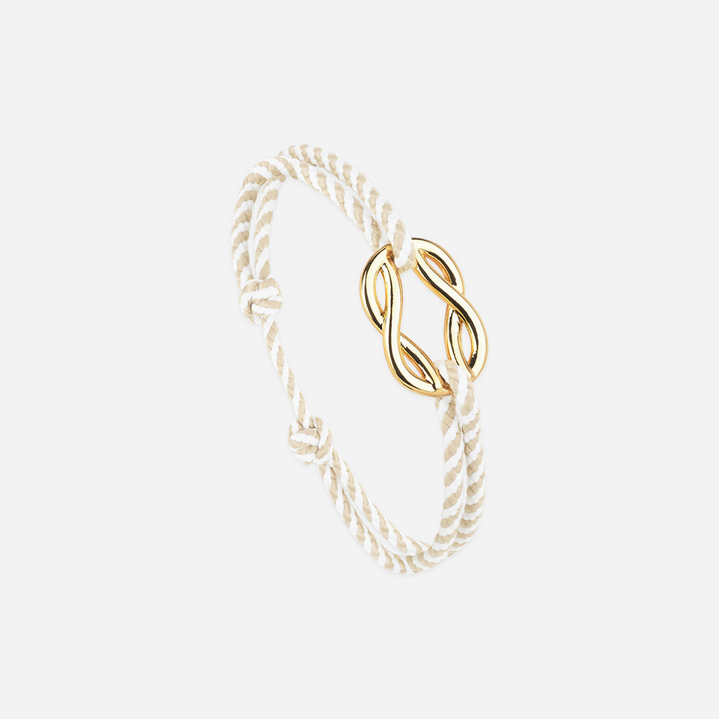 Bracelet Palomar - Beige & Blanc