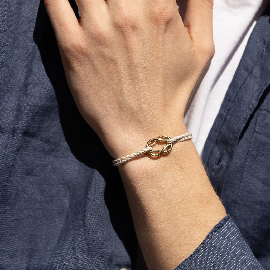 Bracelet Palomar - Beige & Blanc