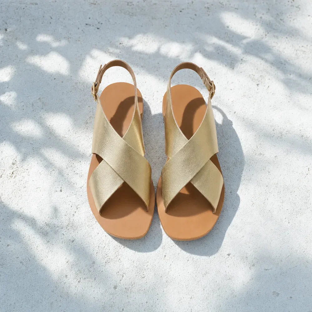 Sandales Mawalter - Dark Gold