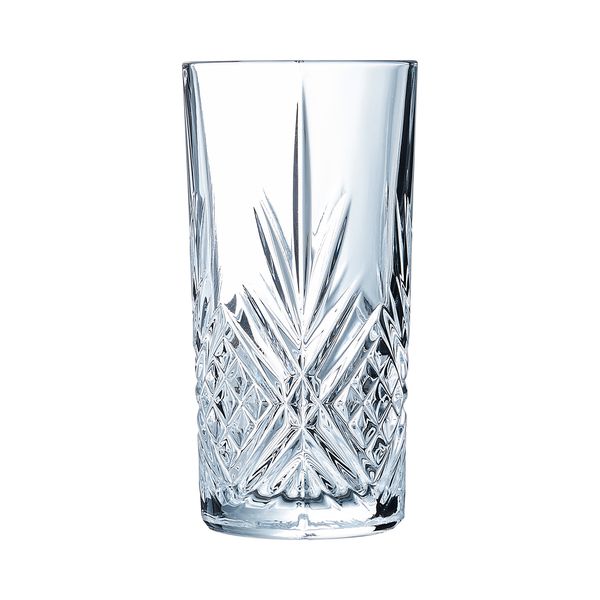 Eugène - 6 Tall Glasses - Ultra-Clear Glass - 38cl - Luminarc