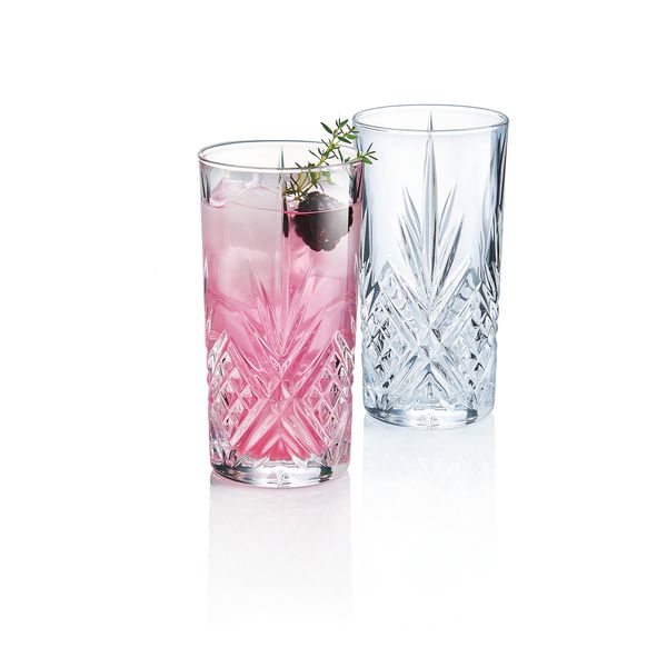 Eugène - 6 Tall Glasses - Ultra-Clear Glass - 38cl - Luminarc
