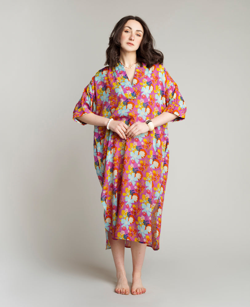 Vestido de playa - Mackintosh Purple