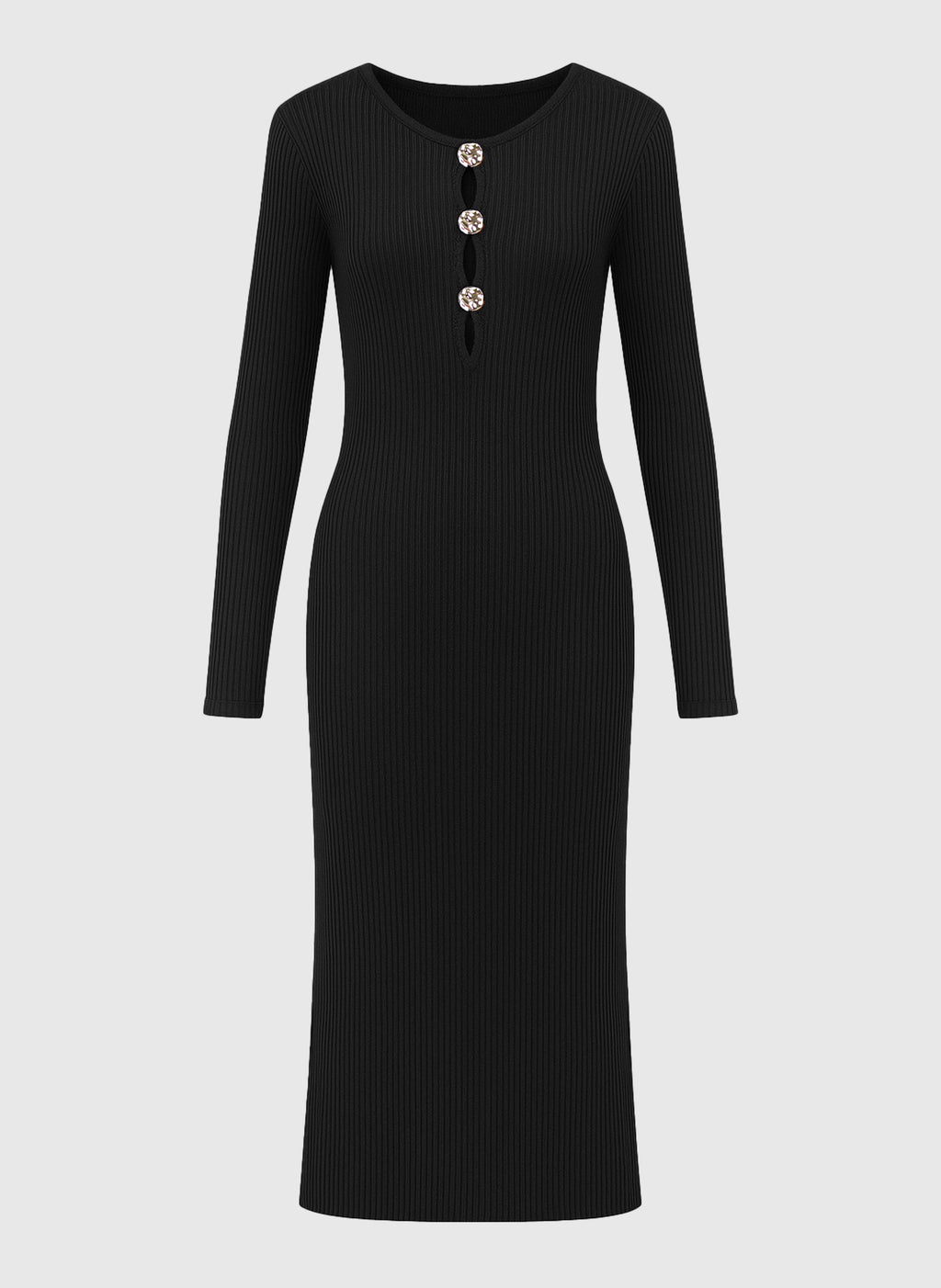 Robe Longue Nadia Noir