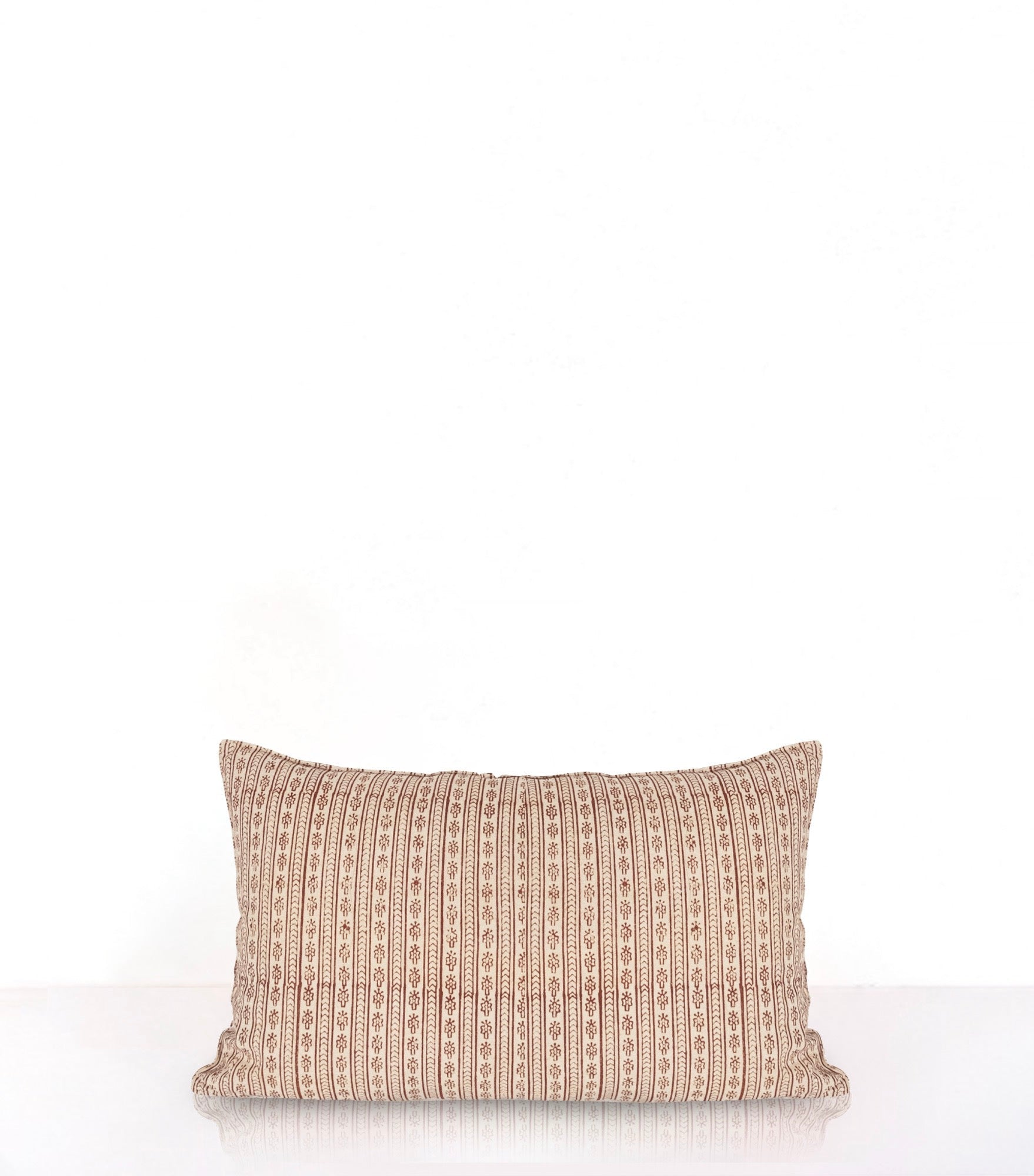 Nagri Cushion Cover - Brick