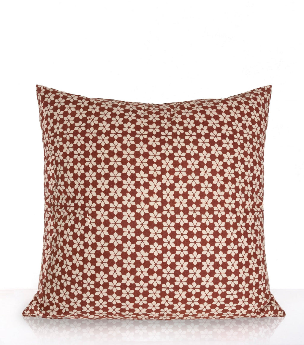 Nagri Cushion Cover - Brick