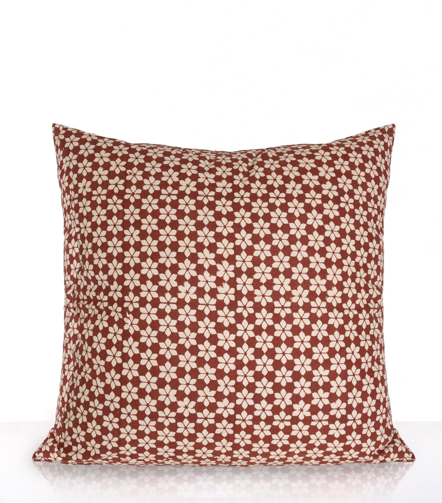 Nagri Cushion Cover - Brick