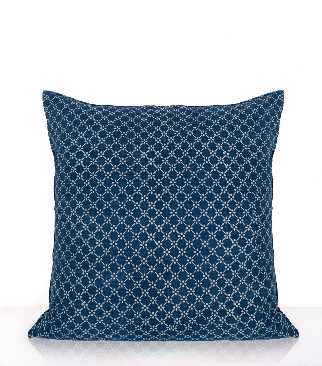 Housse De Coussin Nagru - Indigo