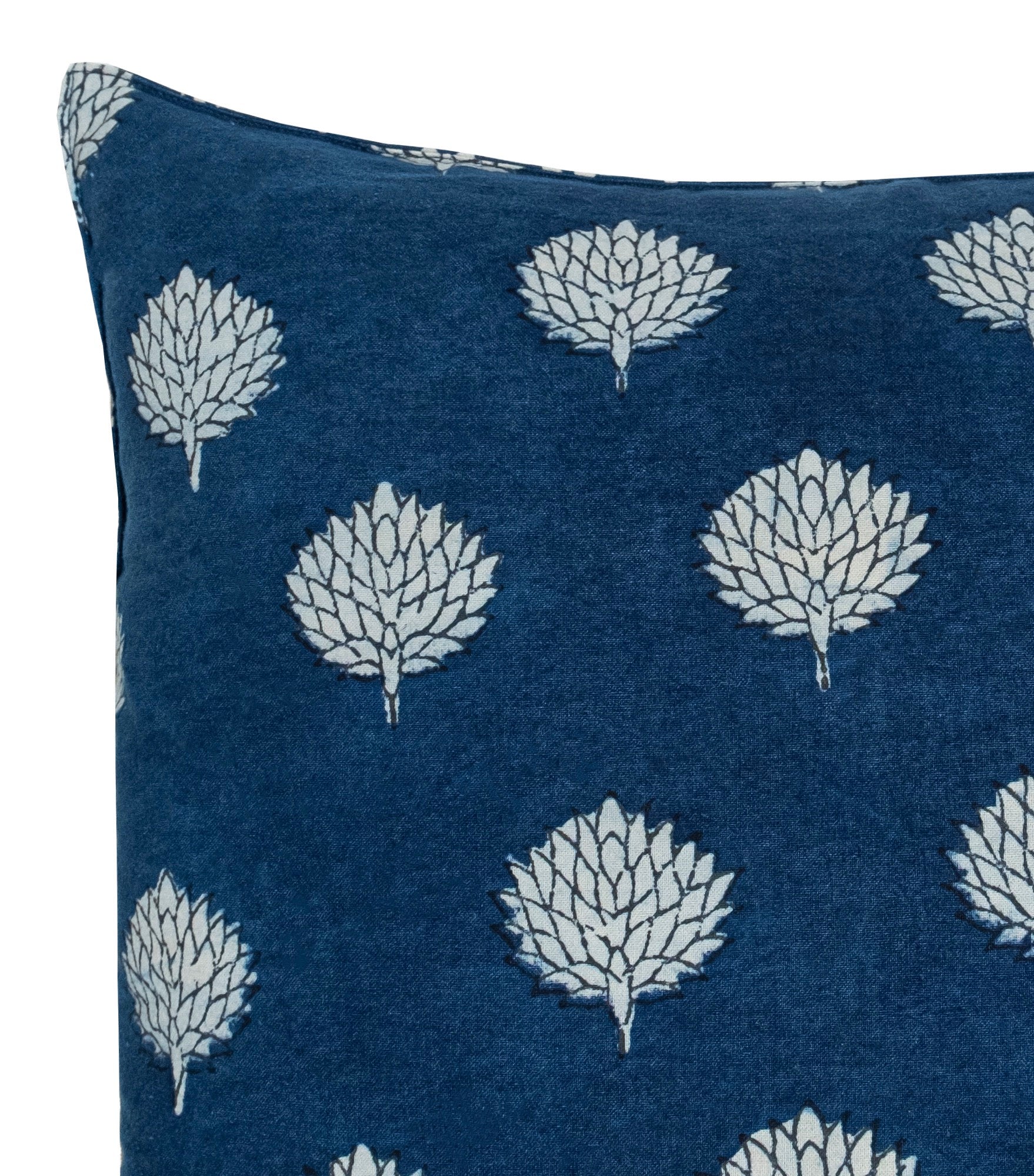 Housse De Coussin Nagru - Indigo