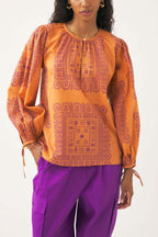 Blusa Nali - Óxido