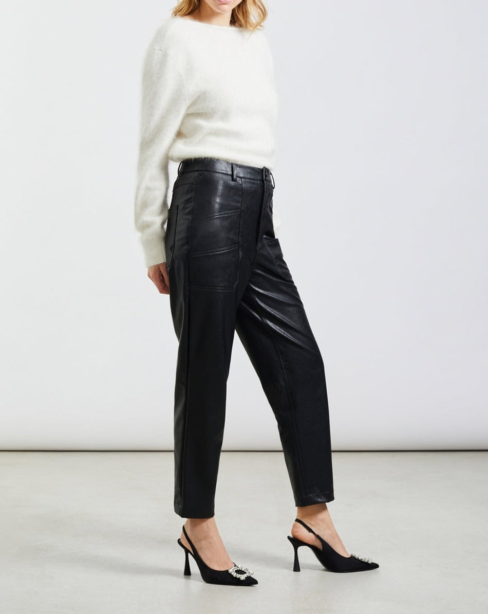 Pantalon Highwaist Naomi Rock - Black - Femme