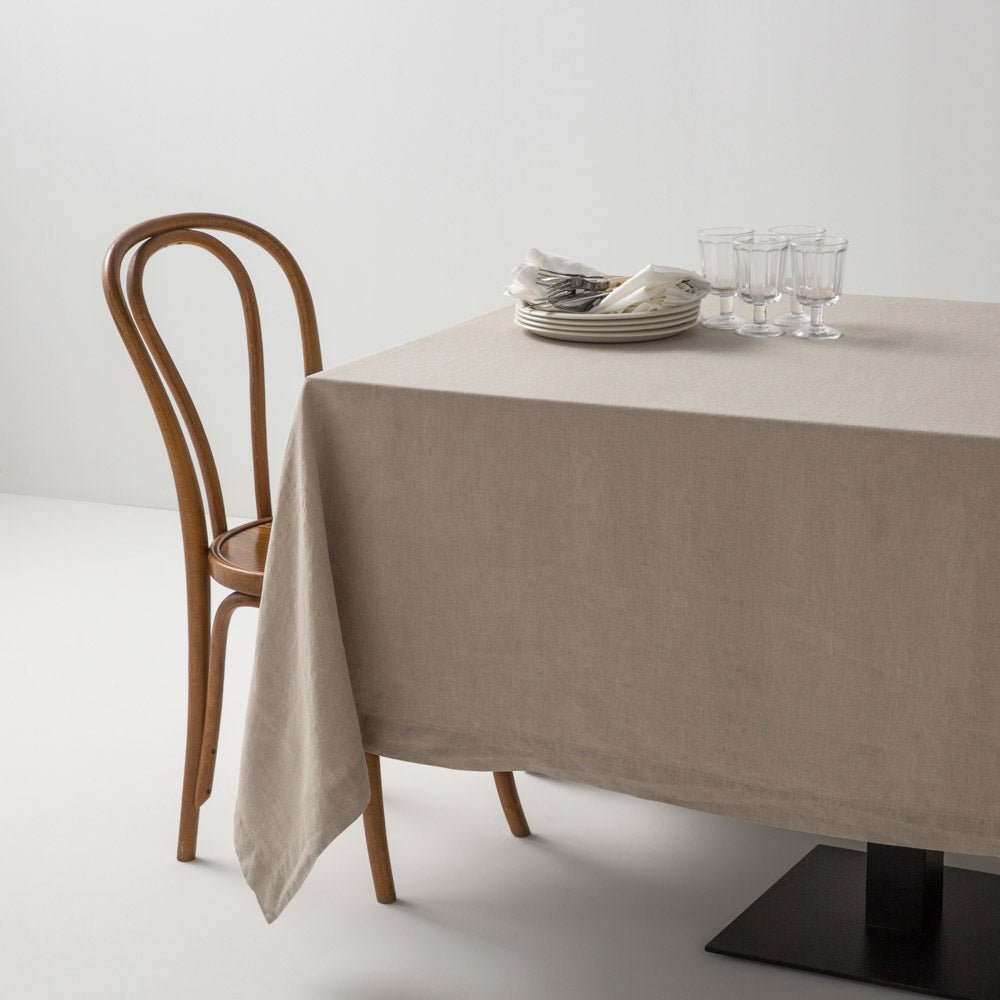 Tablecloth - In Natural Washed Linen