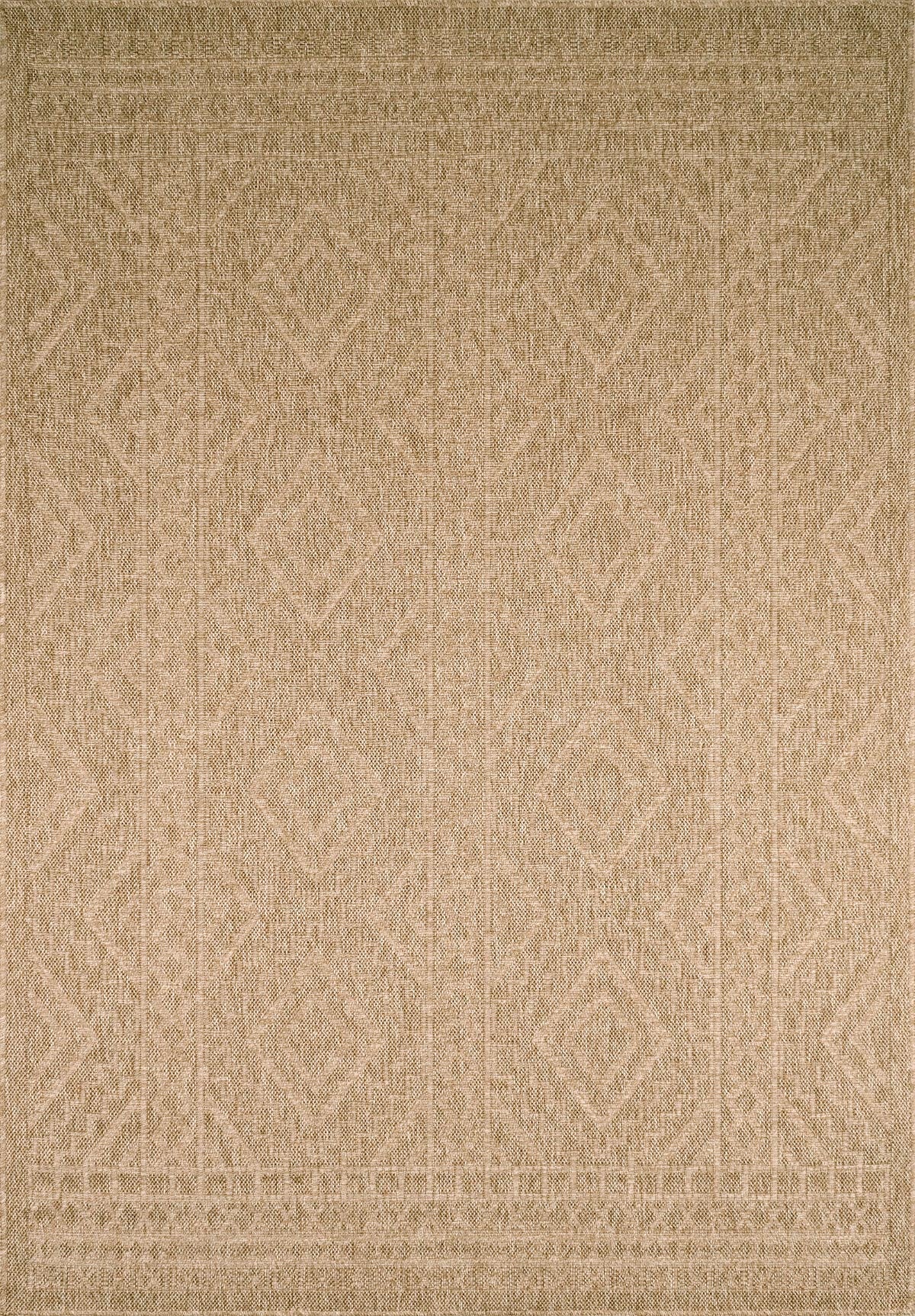 Nature - Tapis D'Intérieur/Extérieur - Polypropylène - Beige