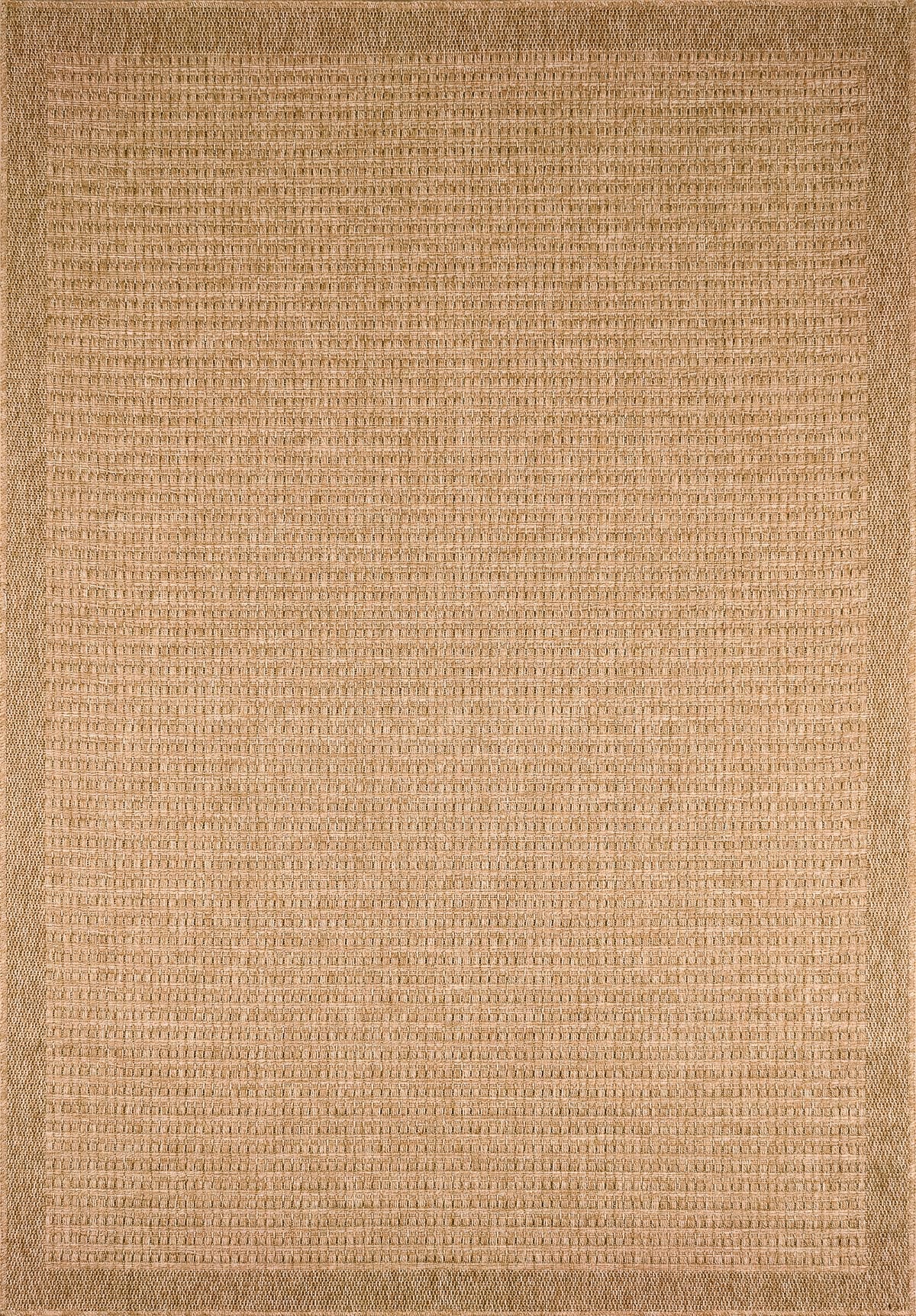 NATURE - Alfombra lisa efecto yute natural beige - NAT8751BEI NATURE