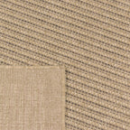 NATURE - Plain brown natural jute effect rug - NAT8751MAR nazar living room rug