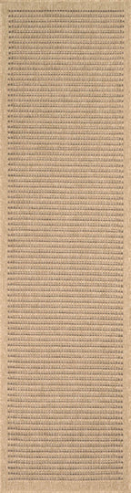 Plain brown natural jute effect rug: NAT8751MAR nazar living room rug