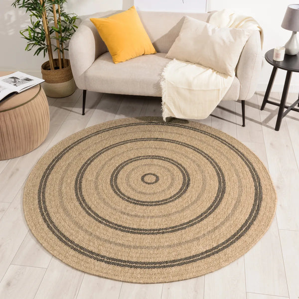 Nature - Indoor/Outdoor Rug - Polypropylene - Black